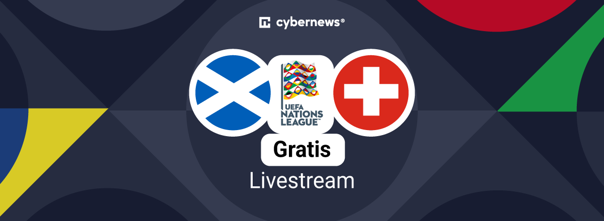 Schottland vs. Schweiz, Länderflagge, Nations League, Livestream