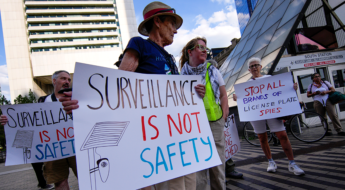 surveillance is not safety poster