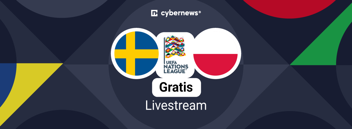 Sverige mot Polen i UEFA Nations League