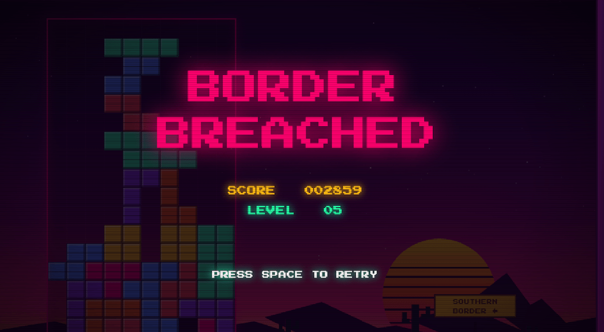 white house border breched