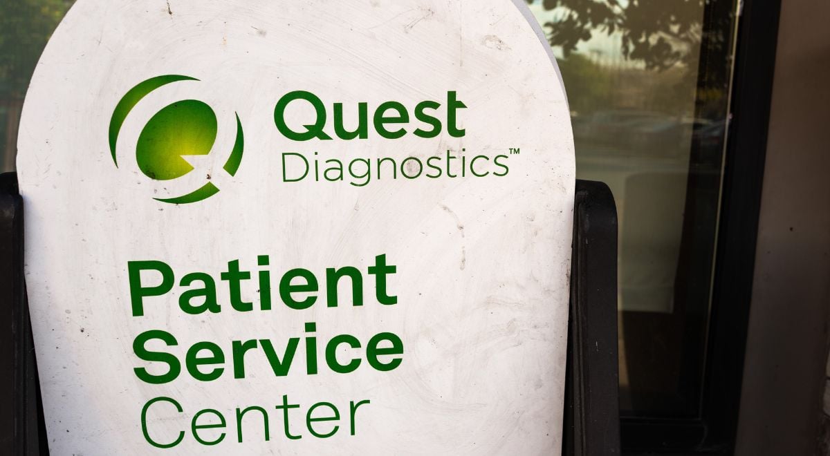 Quest Diagnostics patient sign 