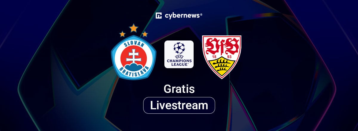 Bratislava vs. Stuttgart, Team Logos, Champions League, Gratis-Livestream