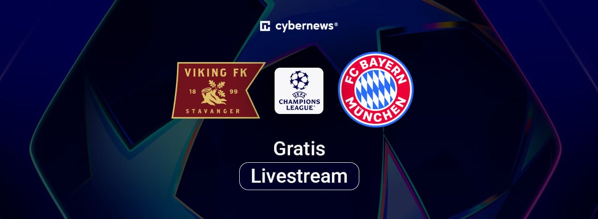 Viking Stavanger vs FC Bayern, Team Logos, Champions League, Gratis-Livestream