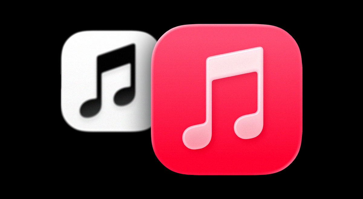 Apple Music logo change.