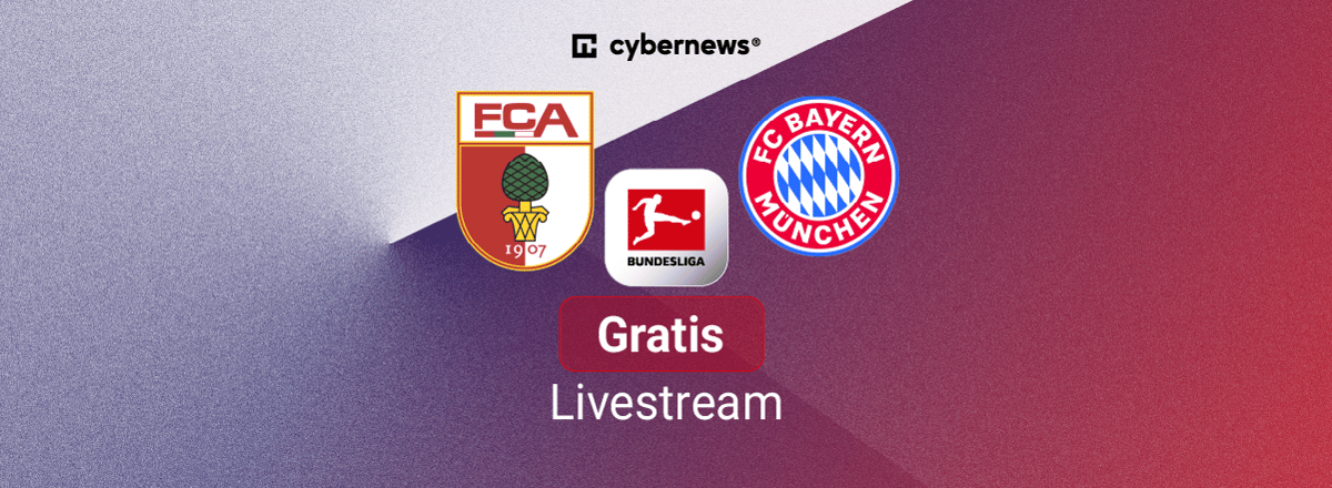 Augsburg vs. Bayern, Logos, Bundesliga, Gratis-Livestream