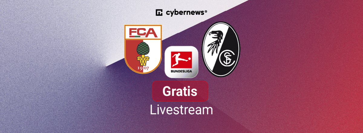 Augsburg vs. Freiburg, Logos, Bundesliga, Gratis-Livestream