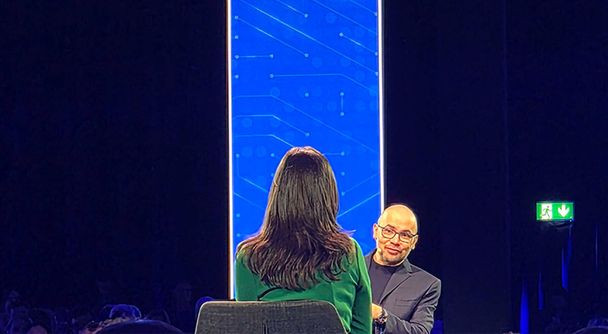 Demis Hassabis in Dublin