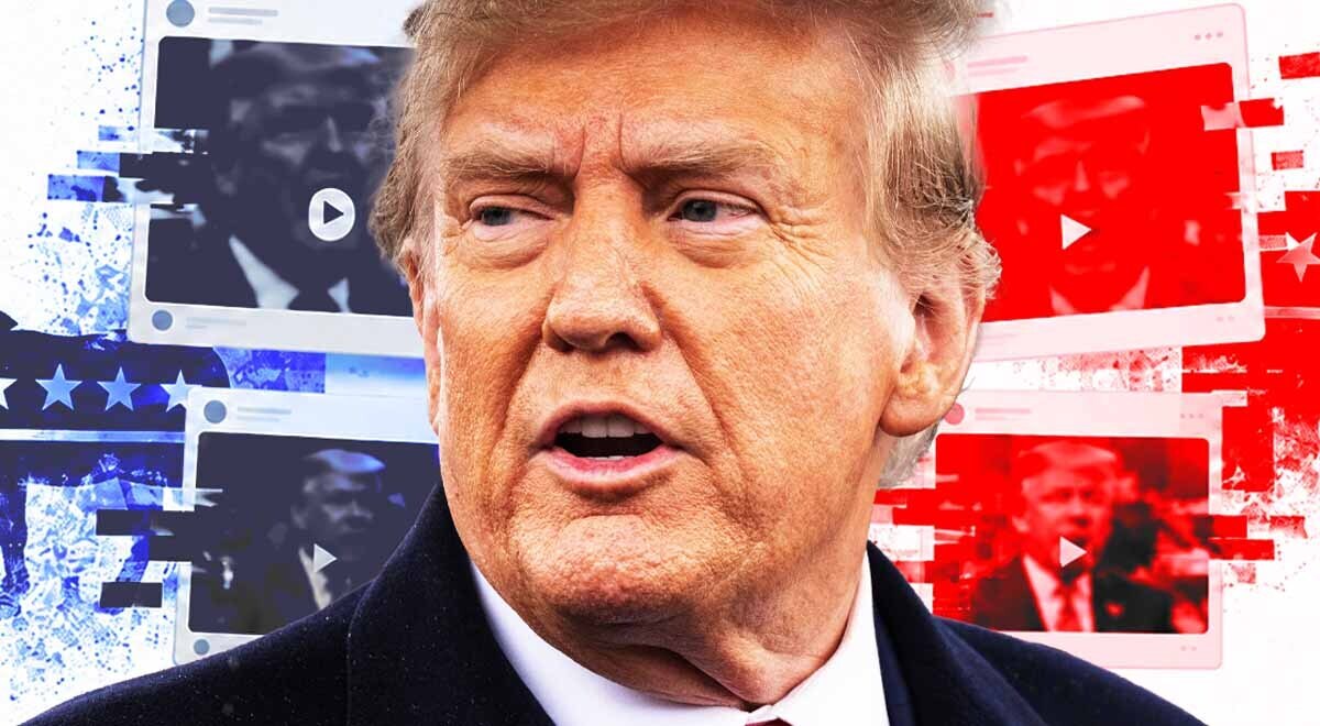 US President Donald Trump, deepfake images on social media