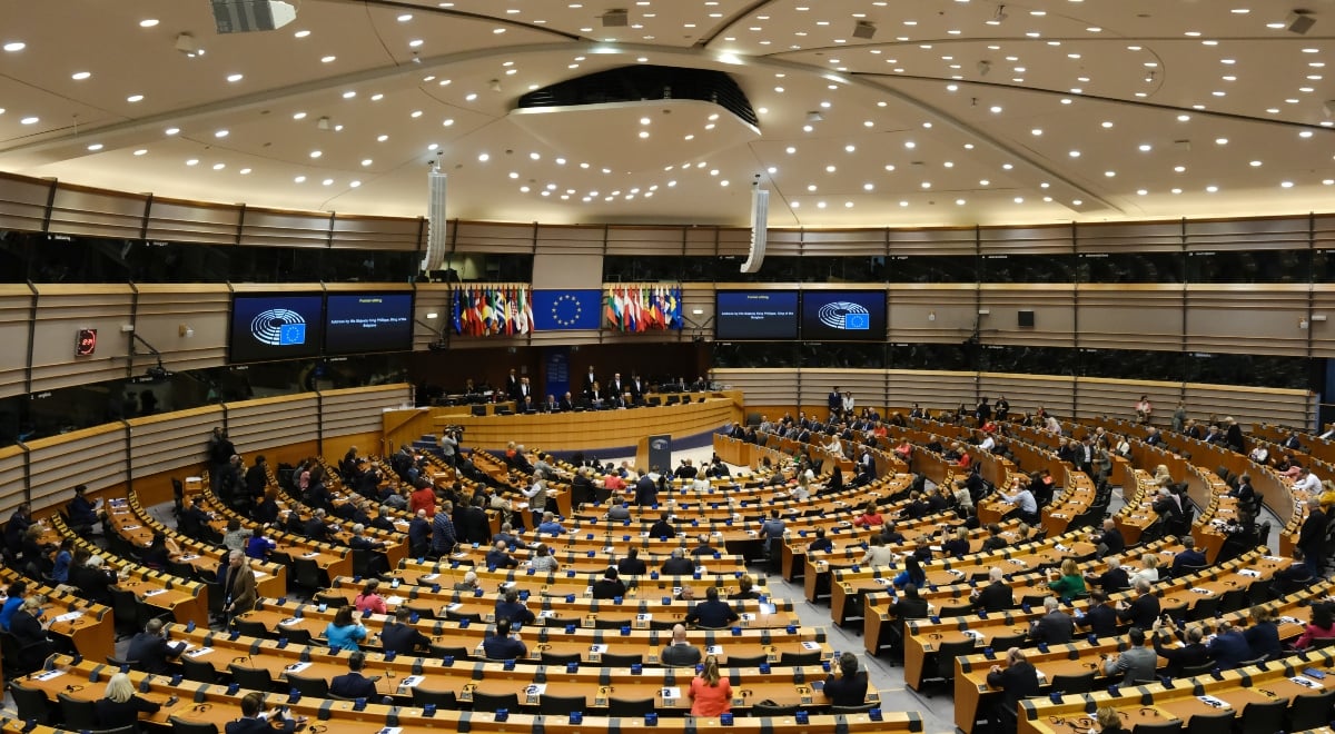General view at plenary sessions of the European Parliament in Brussels