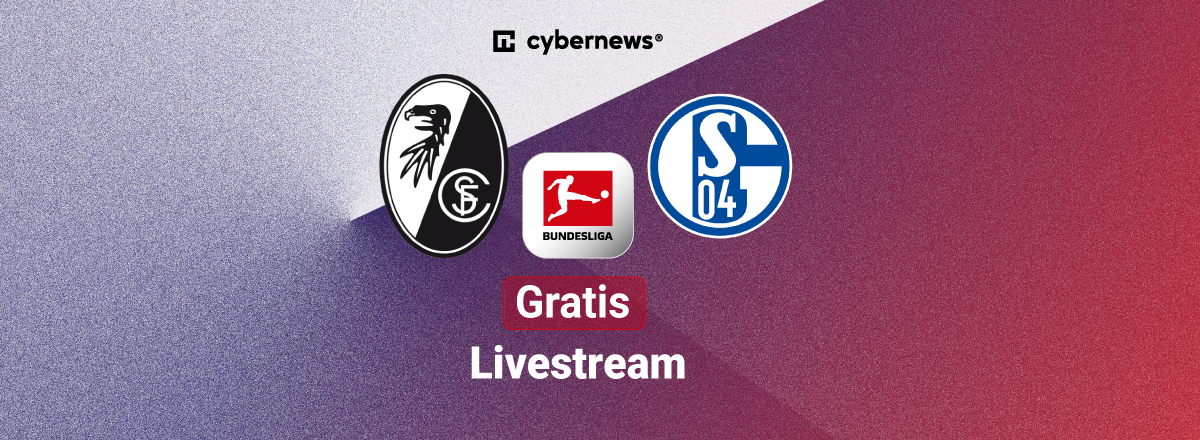 Freiburg vs. Schalke, Logos, Bundesliga, Gratis-Livestream