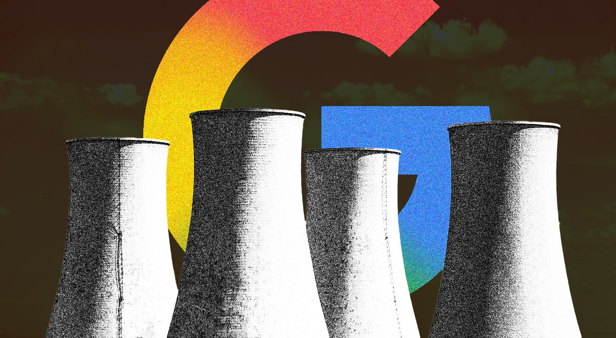 Google nuclear power plant