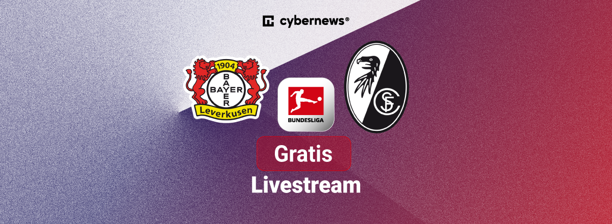 Leverkusen vs. Freiburg, Team Logos, Bundesliga, Gratis-Livestream