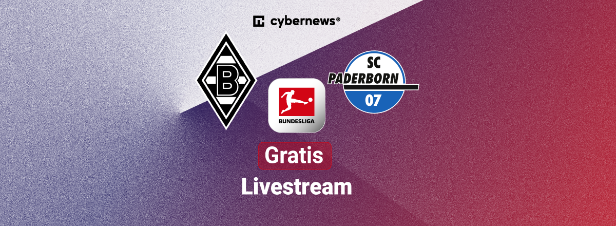 Gladbach gegen Paderborn, Vereinslogos, Bundesliga, Gratis-Livestream