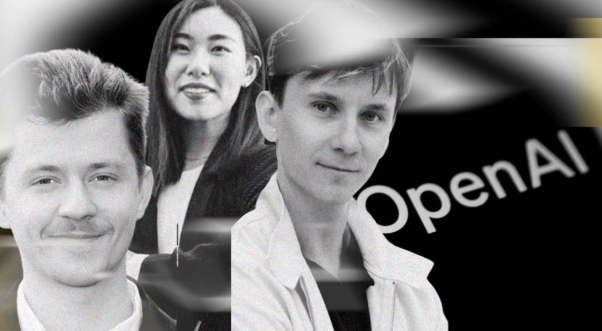 OpenAI researchers Mikita Balesni, Jasmine Wang, and Tomek Korbak. By Cybernews.