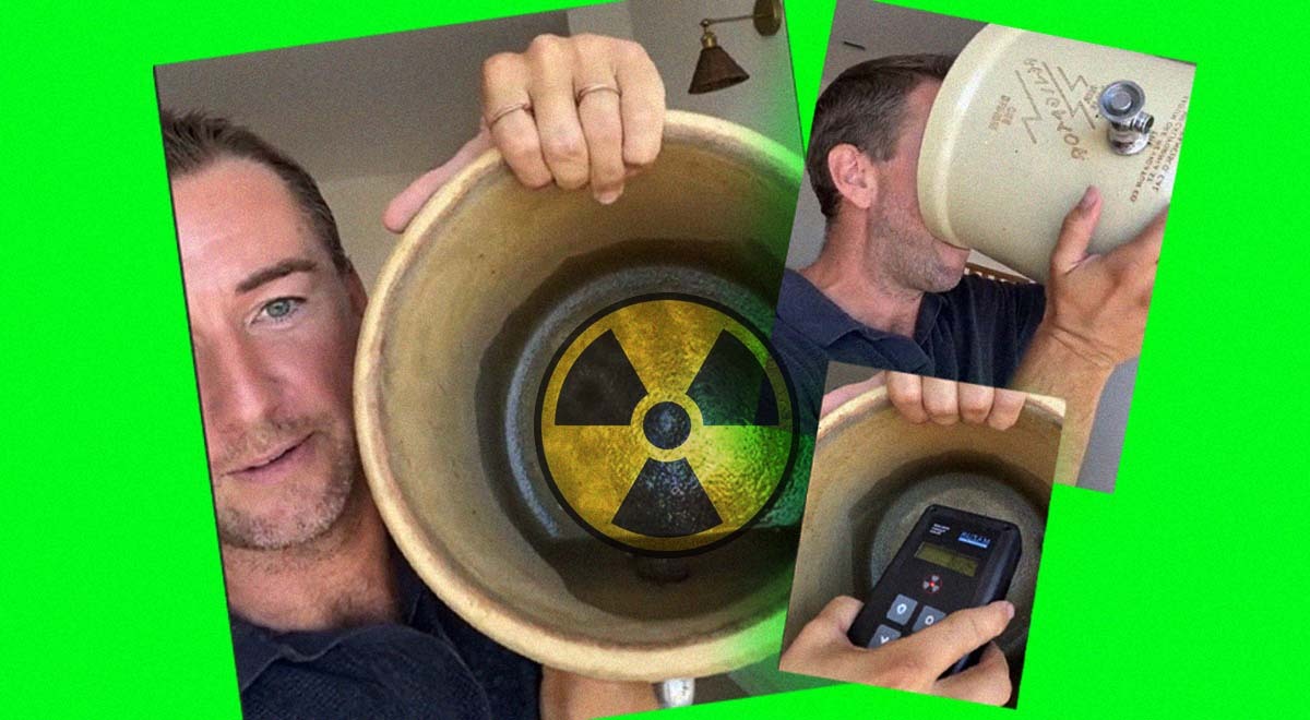Matt Roeske and a radioactive crock pot