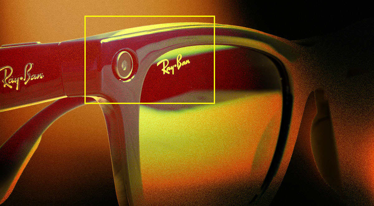 Ray Ban Meta smart glasses with camera