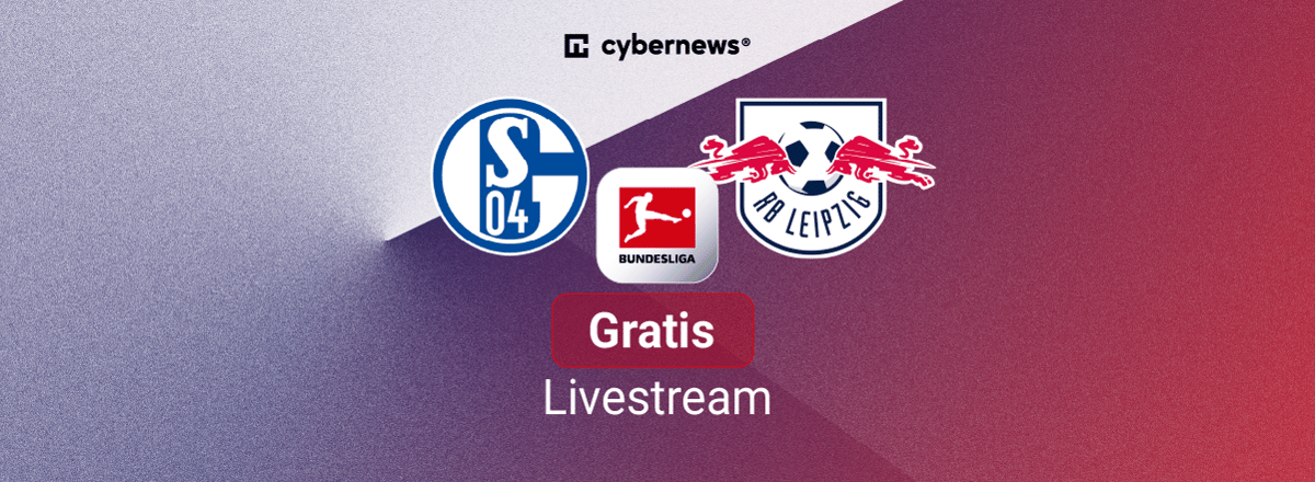 FC Schalke 04 gegen RB Leipzig, Vereinslogos, Bundesliga, Gratis-Livestream