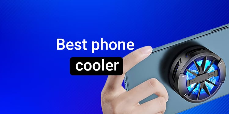 Dual Fan Phone Cooler With Power Pass through NEVEIKA Phone Cooler With dual-fan-phone-cooler-with-power-pass-through-neveika-phone-cooler-with