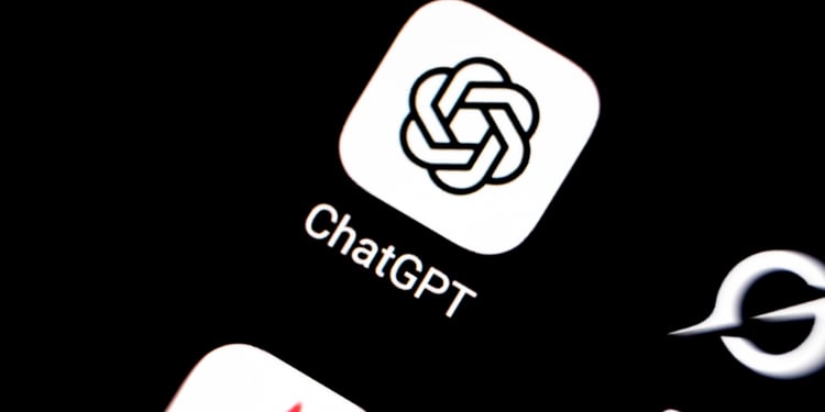 An icon of ChatGPT app
