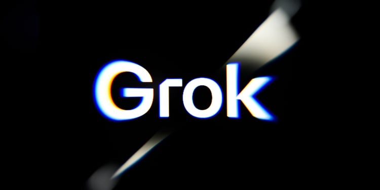 grok logo flares nur photo getty