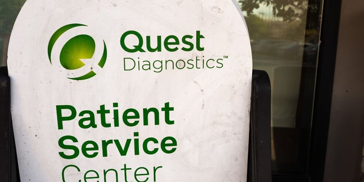 Quest Diagnostics patient sign 