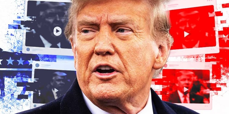 US President Donald Trump, deepfake images on social media