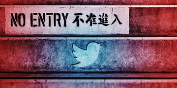 Twitter logo China
