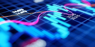 trading market visual representation