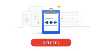 Chrome password illustration