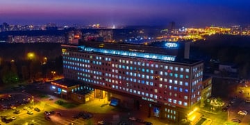 epam building photo from drone