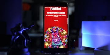 A phone with an app on it