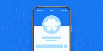 facebook incognito screen