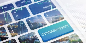 Keyboard with cybersecurity button