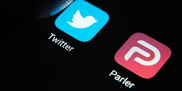 Research Data collection cheat sheet how Parler Twitter Facebook MeWe’s data policies compare