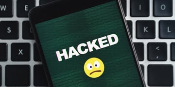 Hacked image on mobile