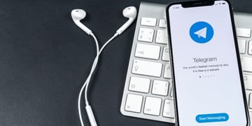 Telegram app on mobile