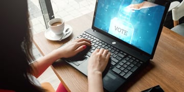 illustrative vote box image on pc