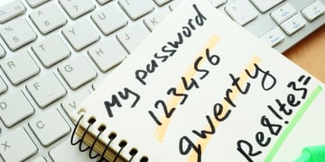 My password on notebook