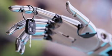 Robotic Hand with Car Keys