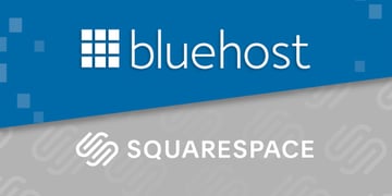Bluehost vs Squarespace