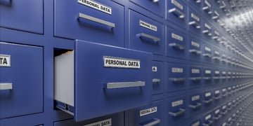 A lot of cabinets with documents and files