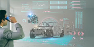 Digital twin of a car