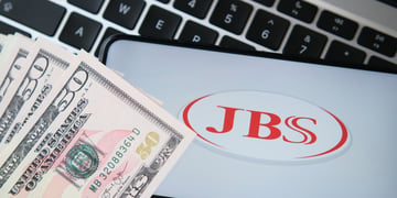 dollars and JBS logo
