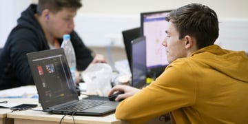 Young programmers. Hackathon.