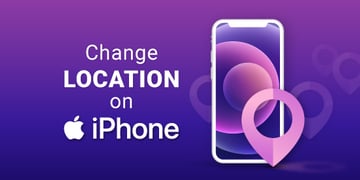 Change location on iPhone
