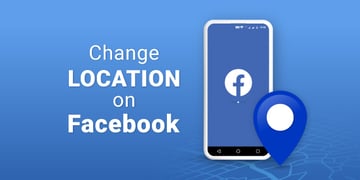 how to change location on facebook