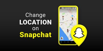 how to change your location on snapchat