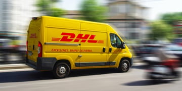 DHL van