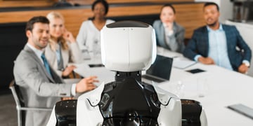 Robot in office